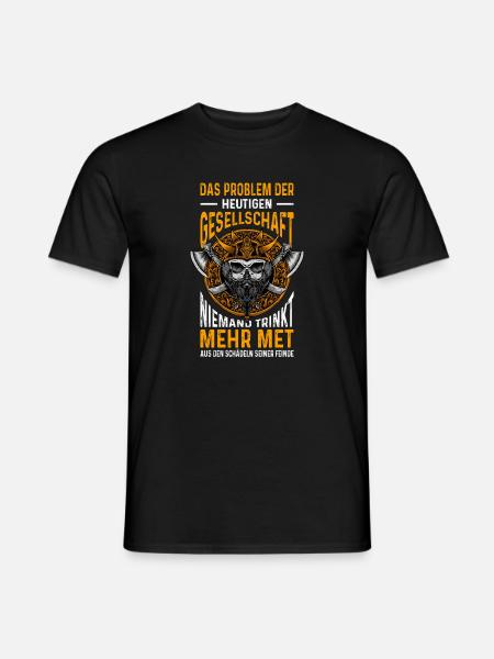 Viking Outfit Valhalla Norse Mythology - Men's T-Shirt - black