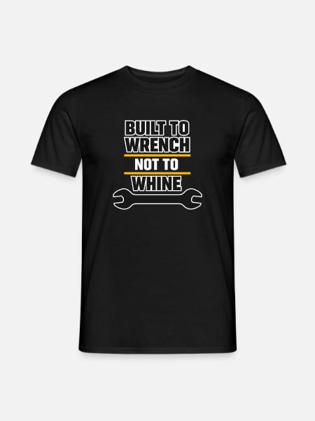 Traktormechaniker Dieselreparatur Tech - Männer T-Shirt - Schwarz