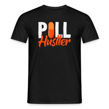 Apotheker Pharmazeutisch-technischer - Männer T-Shirt - Schwarz - Vorne - AI Model Male 178 light (178cm)