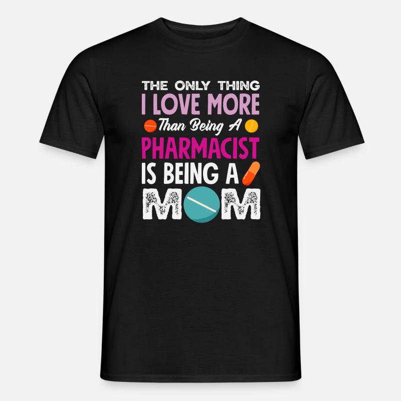 Apotheker Pharmazeutisch-technischer - Männer T-Shirt - Schwarz