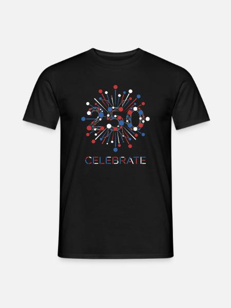 Celebrate 250 USA Fireworks - Men's T-Shirt - black