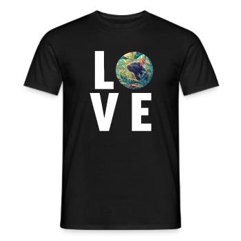 Rat Rat - Men's T-Shirt - black - Front - AI Model Male 178 light (178cm)