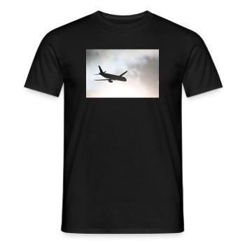 The Phantom in the Sky - Men's T-Shirt - black - Front - AI Model Male 178 light (178cm)
