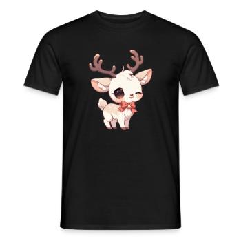 Renne Renne - T-shirt homme - noir - Devant - AI Model Male 178 light (178cm)