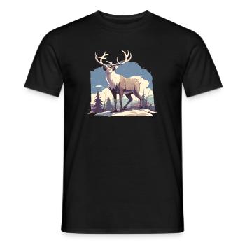 Renne Renne - T-shirt homme - noir - Devant - AI Model Male 178 light (178cm)