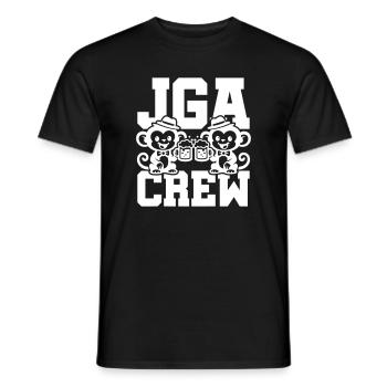 Jga Crew Junggesellenabschied Affe - Männer T-Shirt - Schwarz - Vorne - AI Model Male 178 light (178cm)