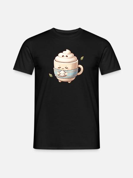 Cozy Cloud Coffee Mug - Men's T-Shirt - black