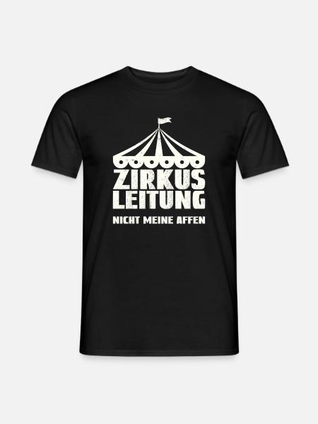 Zirkusleitung - Nicht meine Affen - Männer T-Shirt - Schwarz