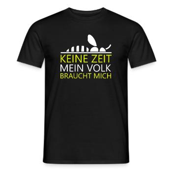 Pas le temps, ma colonie a besoin de moi, apiculteur, apiculture, - T-shirt homme - noir - Devant - AI Model Male 178 light (178cm)