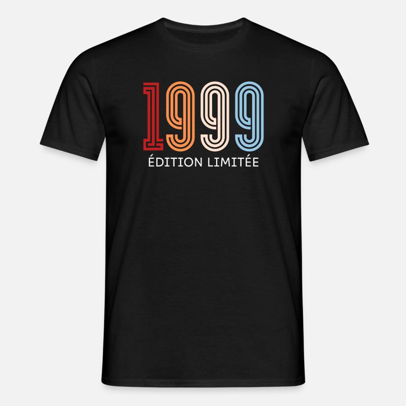 1999 Vintage Limited Edition - T-shirt til herrer - sort