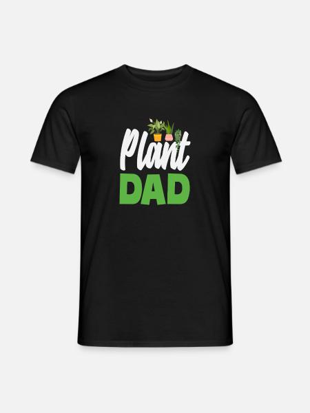 Plant Lover Father Gardening Home Gardener - Men's T-Shirt - black