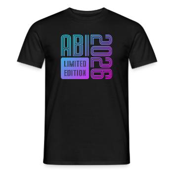 ABI 2026 Vintage Neon Limited Edition - Men's T-Shirt - black - Front - AI Model Male 178 light (178cm)