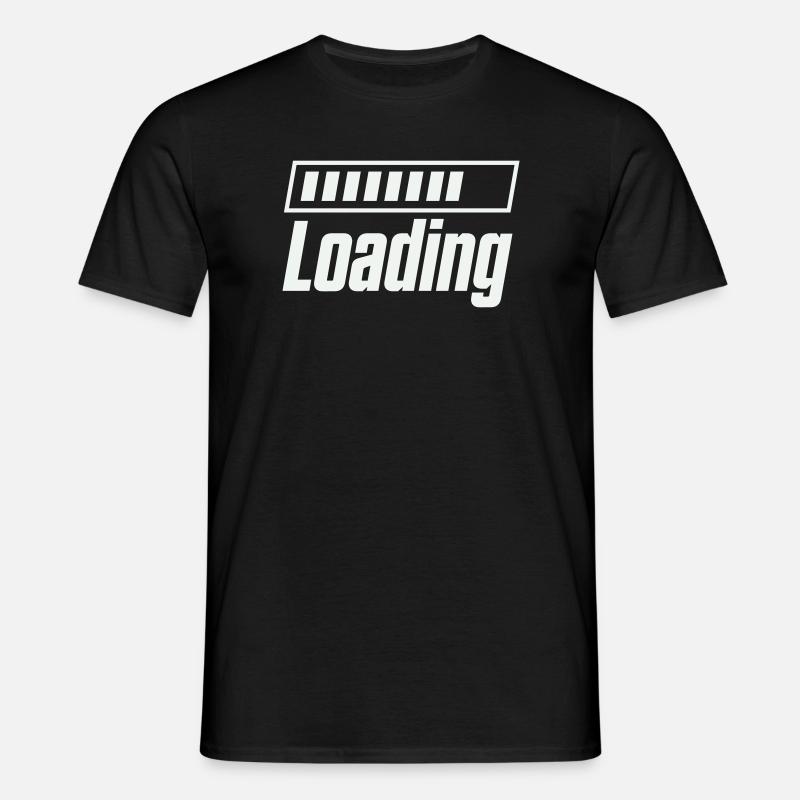 Loading Loading Bar - Men's T-Shirt - black