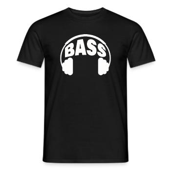 Basse - T-shirt homme - noir - Devant - AI Model Male 178 light (178cm)