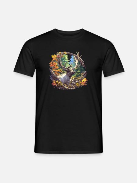 Renne Renne - T-shirt homme - noir