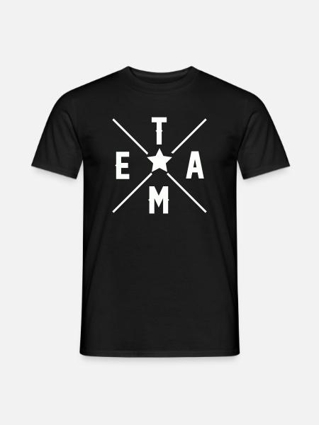 Équipe - T-shirt homme - noir
