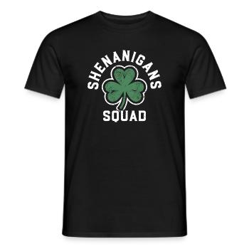 Équipe de Chicanements Shamrock Tee - T-shirt homme - noir - Devant - AI Model Male 178 light (178cm)