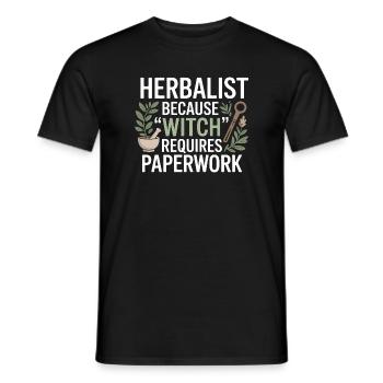 Zertifizierte Regulierungsbekleidung für klinische Praktiker - Männer T-Shirt - Schwarz - Vorne - AI Model Male 178 light (178cm)