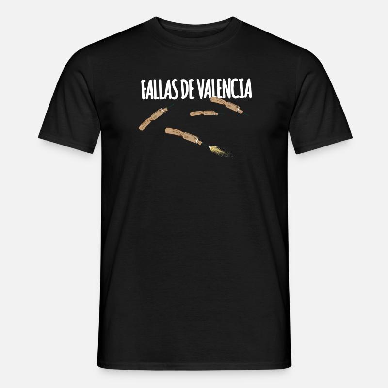 Fallas De Valencia Trueno - Men’s T-shirt - black