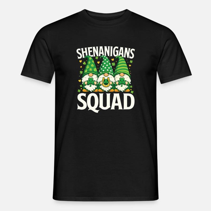 Shenanigans-Mannschaft St Patrick's Irish - Männer T-Shirt - Schwarz