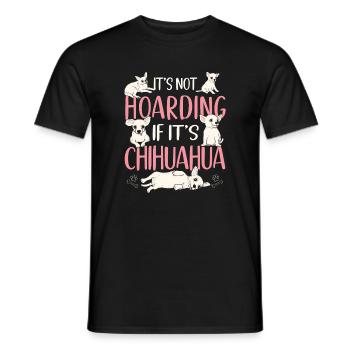 Chihuahua Chihuahueño It's Not - Men's T-Shirt - black - Front - AI Model Male 178 light (178cm)
