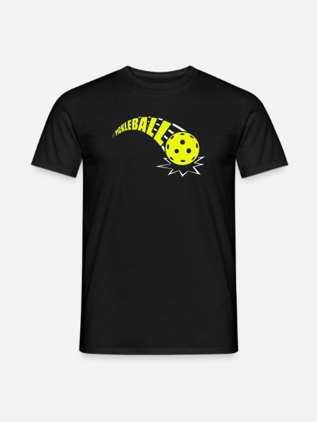 Pickleball funny pickleball player - Men's T-Shirt - black