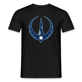Minnesota Rebellion Loon - Men's T-Shirt - black - Front - AI Model Male 178 light (178cm)