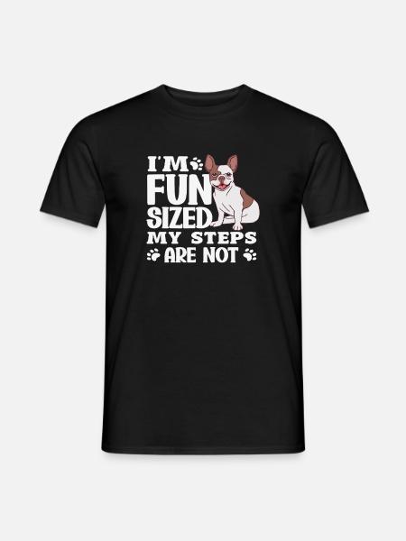 Attends-moi, j’ai de petites jambes - T-shirt homme - noir