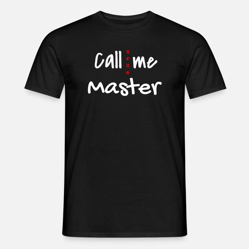 Master 2026 Graduation Graduation - Men's T-Shirt - black