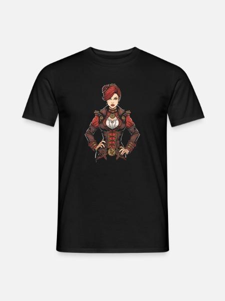 Femmes Steampunk Magnifiques Steampunk - T-shirt homme - noir