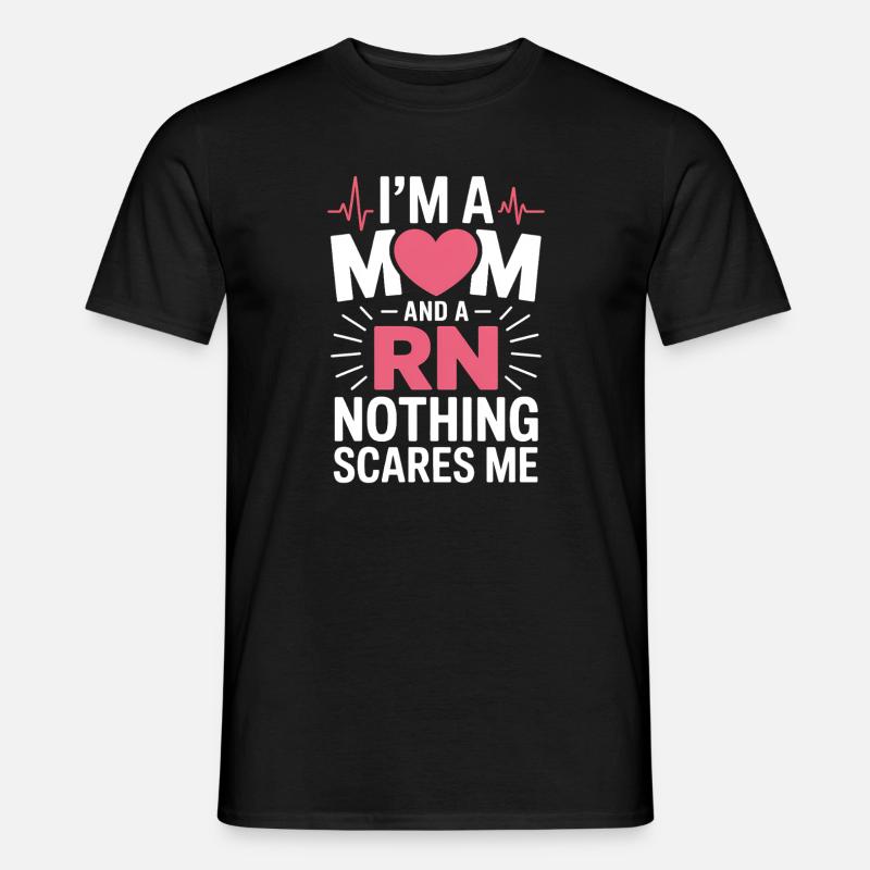 Krankenschwester Sprüche Krankenschwester Geschenk - Männer T-Shirt - Schwarz