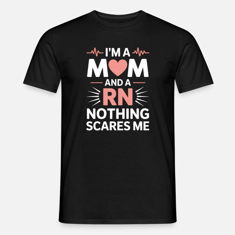 Krankenschwester Sprüche Krankenschwester Geschenk - Männer T-Shirt - Schwarz