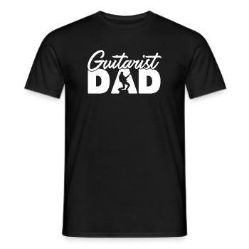 Gitarrist Papa Professioneller Musiker Vater Geschenk - Männer T-Shirt - Schwarz - Vorne - AI Model Male 178 light (178cm)