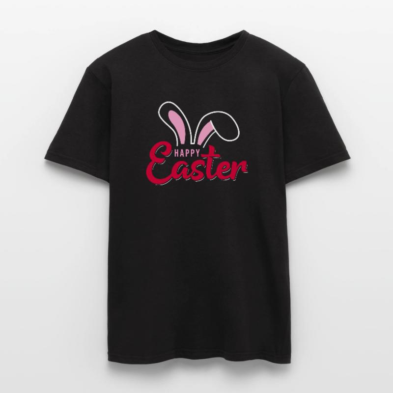 Happy Easter Bunny Scripture Men’s T-shirt
