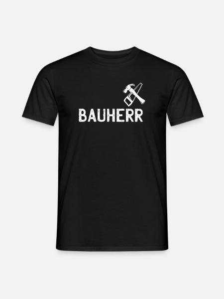 Builder DIY Tool Emblem - Men's T-Shirt - black