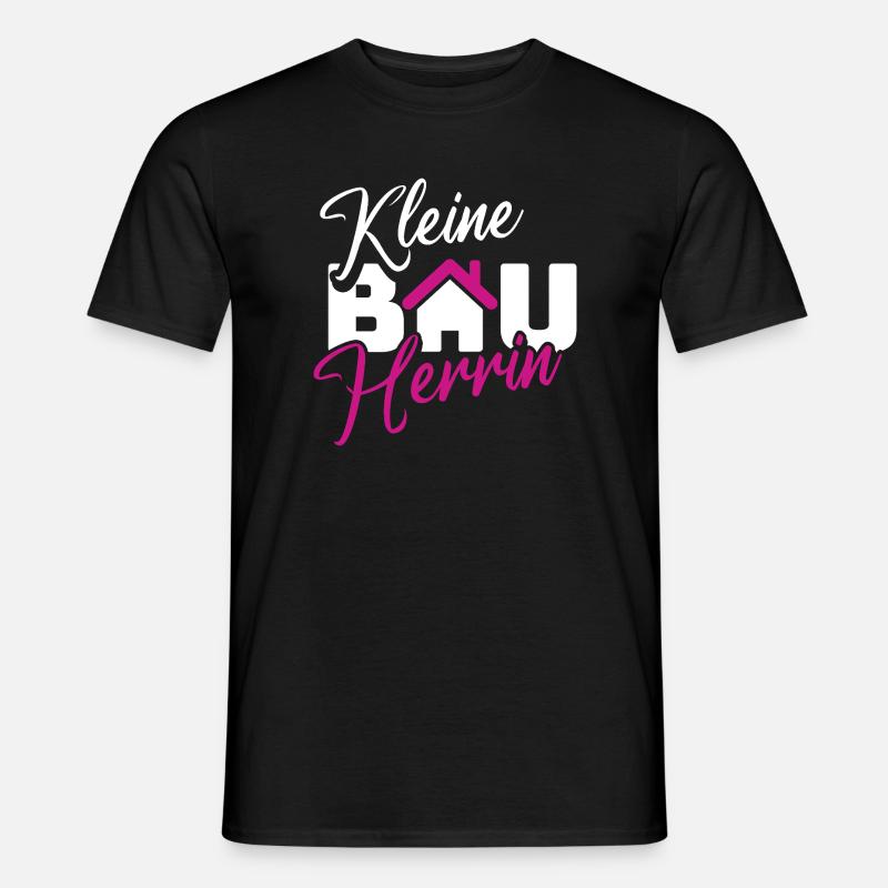 Small Builder Hausliebe Design - Men’s T-shirt - black