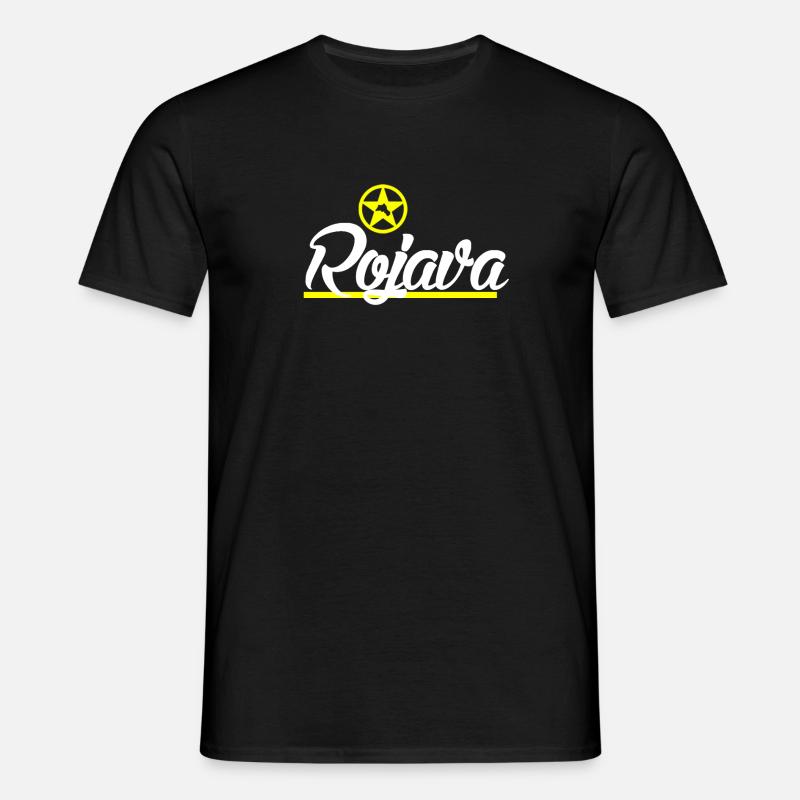 Kurde de Rojava - T-shirt Homme - noir