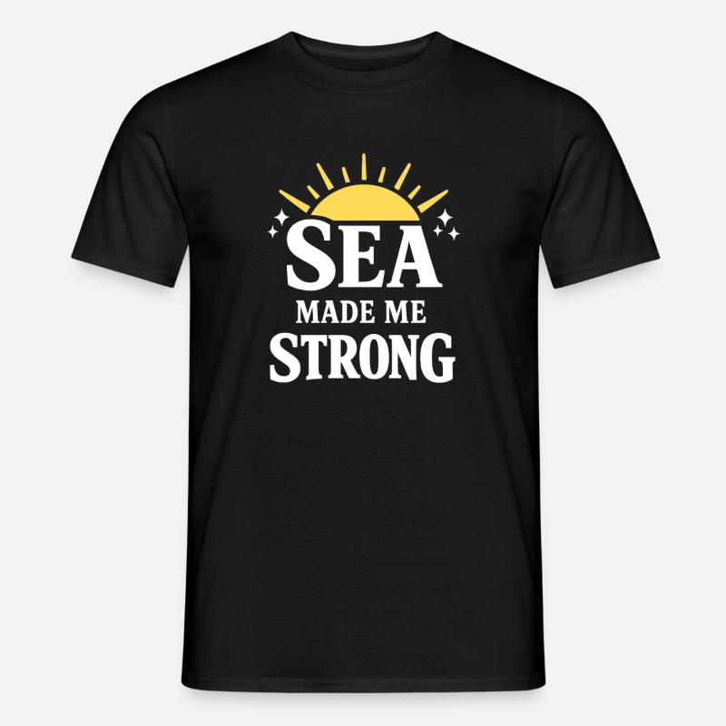 Seemannschaftsgeschenk Für Deckhand Ocean Work - Männer T-Shirt - Schwarz