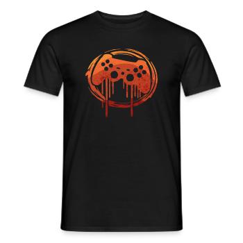 Retro style game - Männer T-Shirt - Schwarz - Vorne - AI Model Male 178 light (178cm)