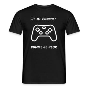 Videospiel-Controller - Männer T-Shirt - Schwarz - Vorne - AI Model Male 178 light (178cm)