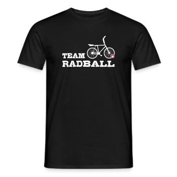 Cyclisme par équipe, Cyclistes de compétition, Cyclisme en salle - T-shirt homme - noir - Devant - AI Model Male 178 light (178cm)
