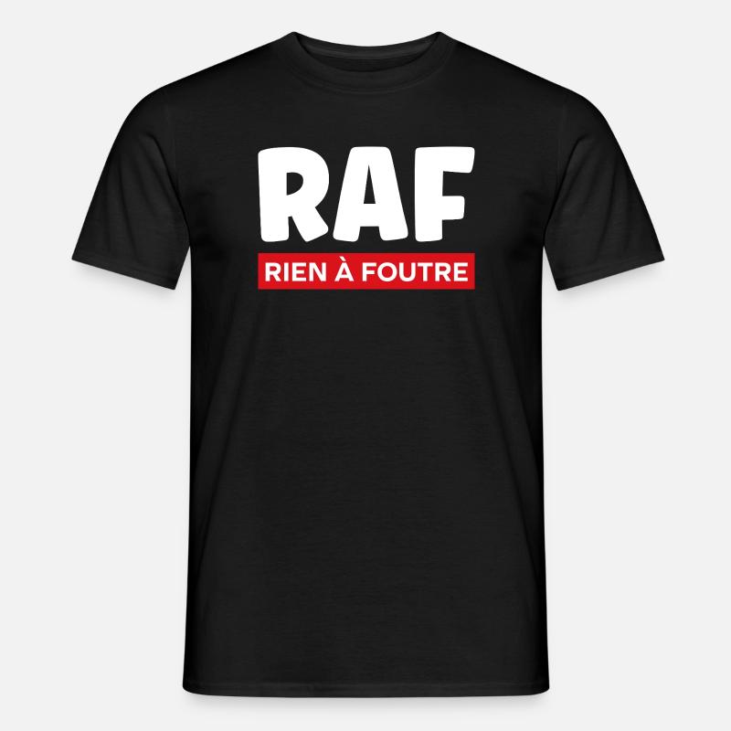 Ist mir scheißegal. - Männer T-Shirt - Schwarz