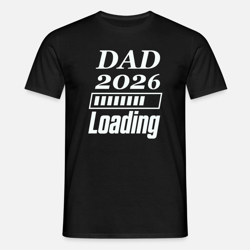 DAD 2026 Loading - Männer T-Shirt - Schwarz
