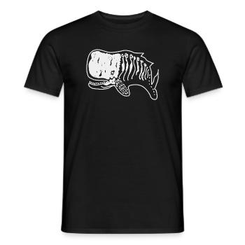 Whale - Men's T-Shirt - black - Front - AI Model Male 178 light (178cm)