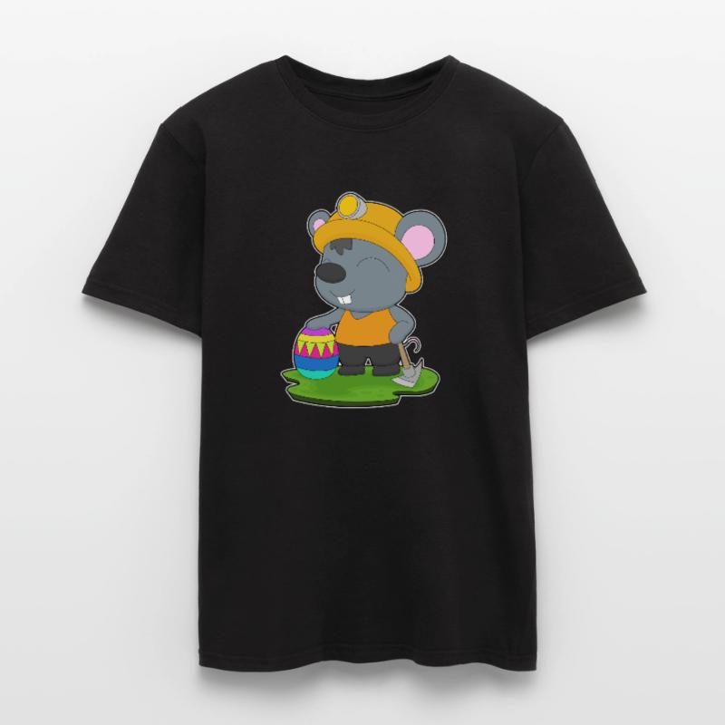 Mouse Easter Mining Men’s T-shirt