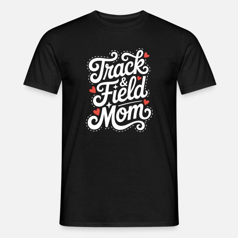 Leichtathletik Sprüche Leichtathletik Geschenk - Männer T-Shirt - Schwarz