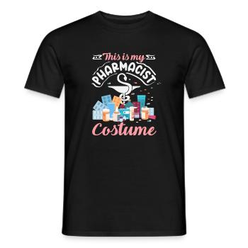 Das Ist Mein Apotheker Kostüm Pharmacy Tech - Männer T-Shirt - Schwarz - Vorne - AI Model Male 178 light (178cm)