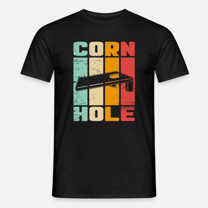 Cornhole - Men's T-shirt - black