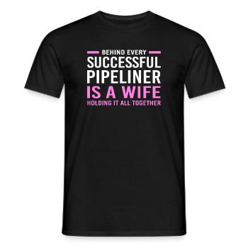 Schlosser Installateur Montage - Männer T-Shirt - Schwarz - Vorne - AI Model Male 178 light (178cm)