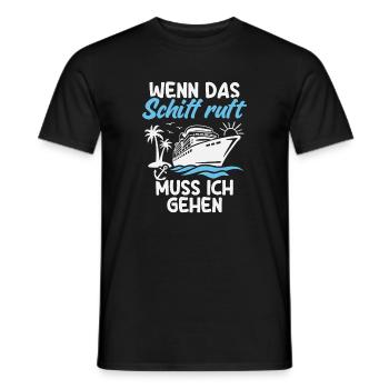 Cruise Holidays Cruise Ship Cruisers - Men's T-Shirt - black - Front - AI Model Male 178 light (178cm)